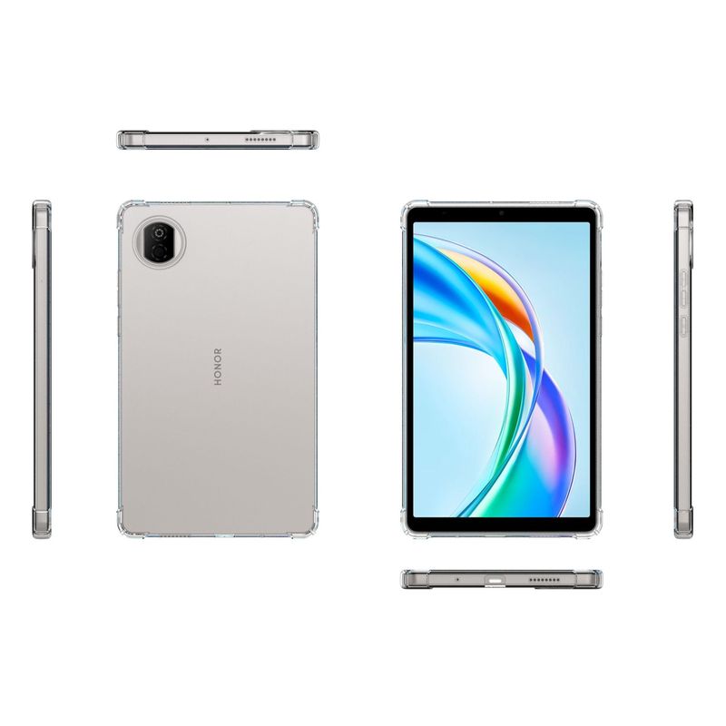 适用荣耀平板 X7保护套pad 8.7寸2025四角气囊全包防摔简约透明壳|undefined