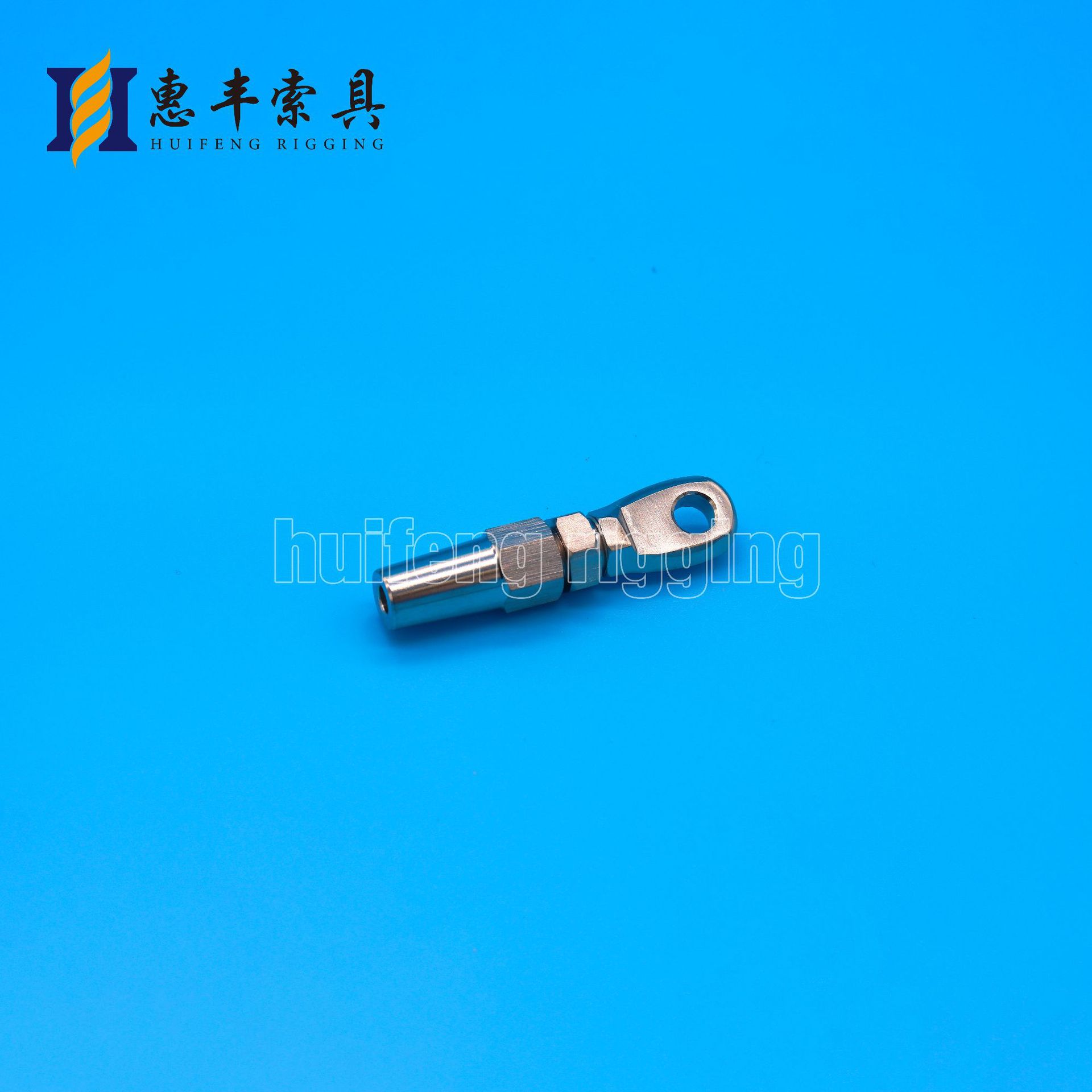 不锈钢直杆接线器 不锈钢快速接头不锈钢钢丝绳接线器