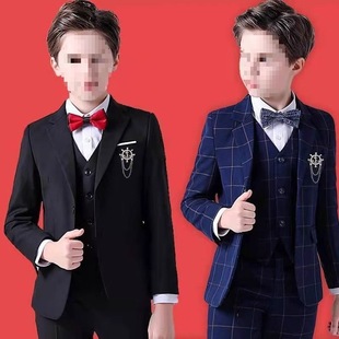 Children's Suits, Boys' Handsome Suits, Small Host Piano Performance Suits, Boys' Flower Girls, Medium and Large Kidsren's Dresses in Stock