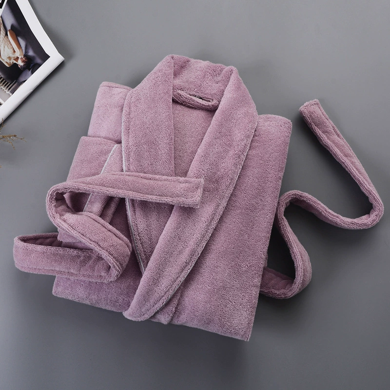 Cotton winter bathrobe, towel for men and women for beloved, increased thickness, water absorbent, for beauty salons