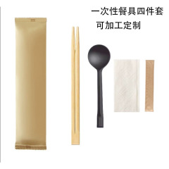 使い捨てテイクアウト4本セット 使い捨て箸 4本セット ゴールデンタートルスプーン アメリカンスプーン