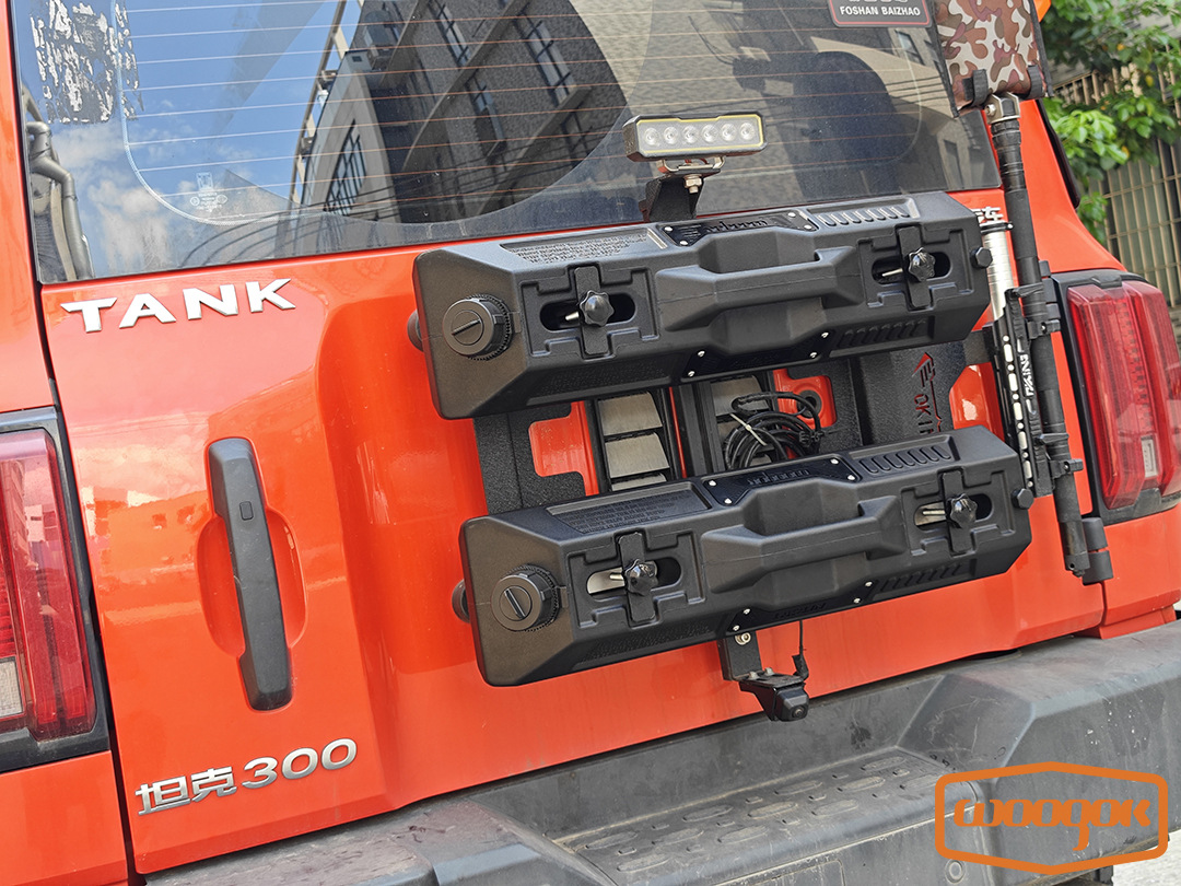 WOOGOK expands and modifies spare oil drum top fire rear side window off-road vehicle oil tank car motorcycle emergency oil tank