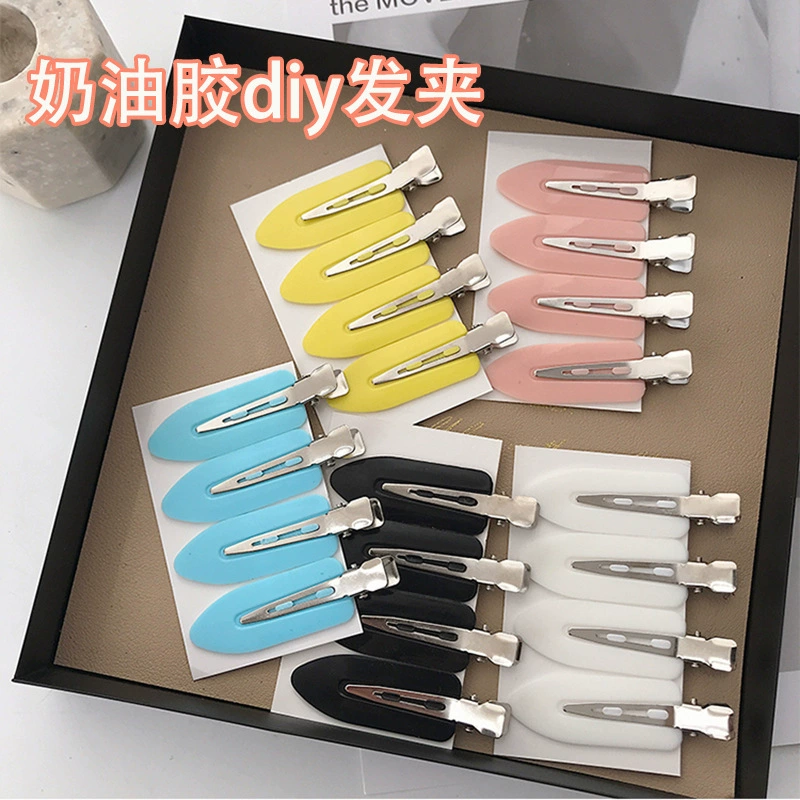 Крем-клей для волос Материал diy бесследная заколка для волос мультфильм diy крем-клей для волос Материал ювелирных изделий ручной работы