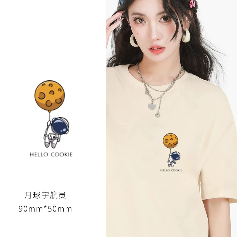T-shirt for beloved, sticker, small patch, new collection