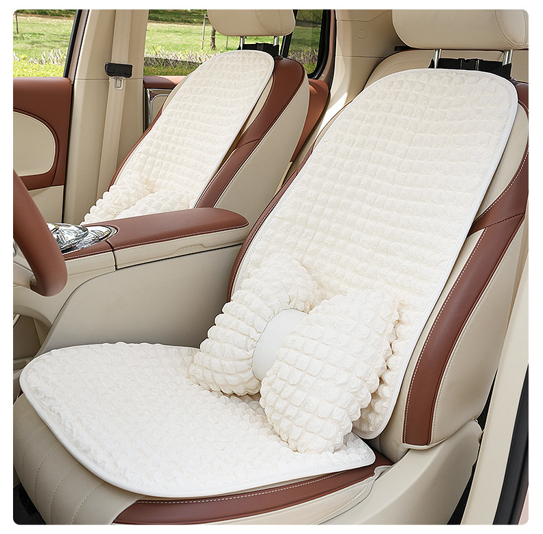 New puffer car seat cushion four seasons universal comfortable non-slip car seat cushion summer breathable car seat cushion