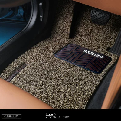 mat, single piece for the driver's: Universal Foot Pad - drivers-seat-pure-enjoyment-series-beige-brown