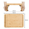 Sofa, wooden foldable tubing
