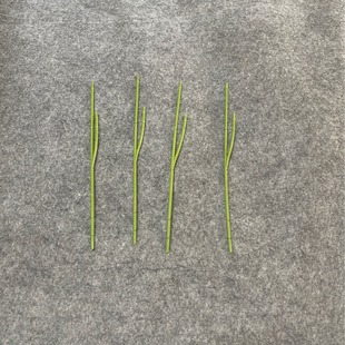 Artificial Plastic Flower Stems with 2 Forks, Length 19cm and Various Matchinging Design Accessories Wholesale