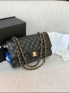 Cross-border supply high version genuine leather women's bag Xiaoxiang CF armpit single shoulder small gold ball cross-body bag rhombus chain women's bag