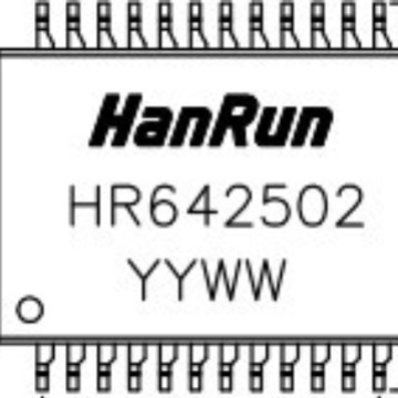 HR642502E环形绕线变压器网络变压器Han Run原厂封装以太网滤波器