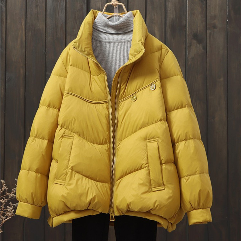 Women's Clothing Lightweight short winter coats jacket for women new winter coats stylish fashion women's clothing small stand collar winter coat_voghion.com