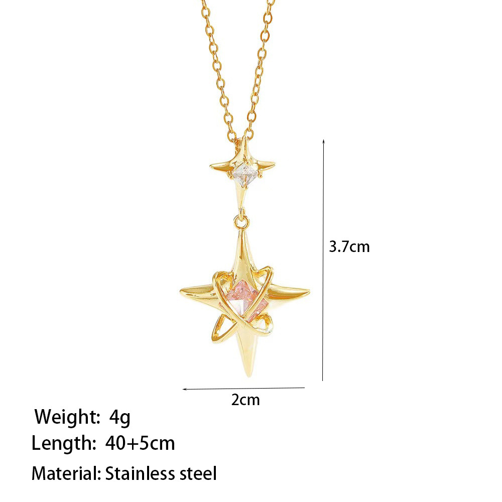 2g Weight PVD Coated Gold Plating Process 18K Real Gold Plated Plating Material Copper Pendant Material Pendant Necklace Classification 304 Stainless Steel Chain Material 1 Piece Quantity Holiday, Daily Occasion 304 Stainless Steel, Copper Material Heart Shape, Flower, Bow Knot Pattern Women's Gender Elegant, Streetwear Style Plating Craft Titanium Steel Copper Plating Heart Shape Flower Bow Knot Pendant Necklace 23