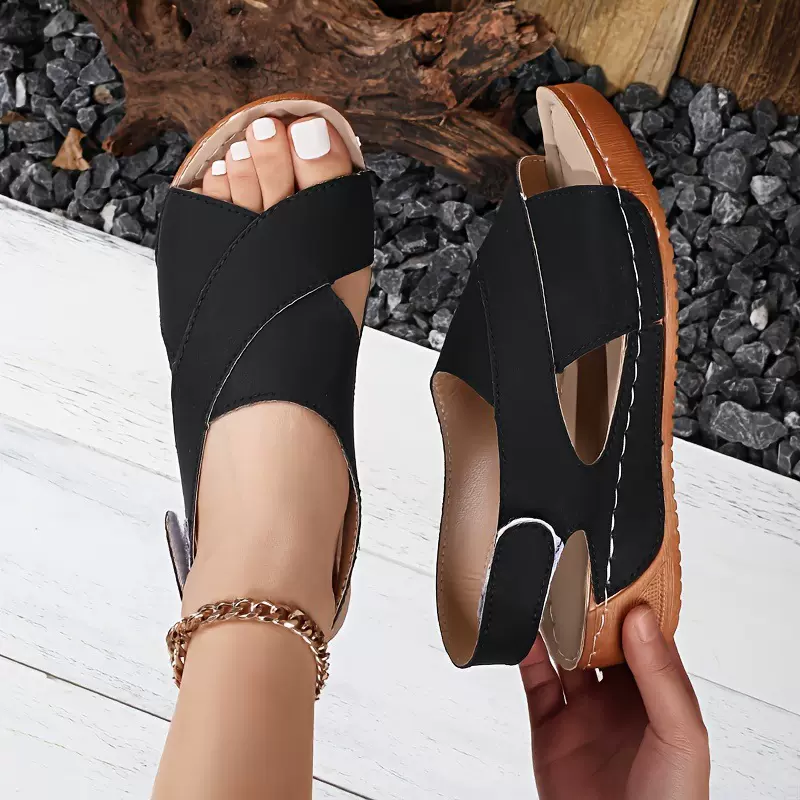 2025跨境新款欧美带踝带女高跟凉鞋跨境代发