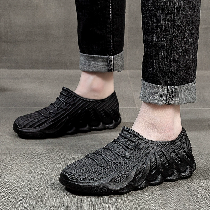 Новые модные резиновые сапоги, Мужская короткая верхняя одежда, нескользящая Водная обувь, резиновые сапоги для взрослых, непромокаемая резиновая обувь, внешняя торговля