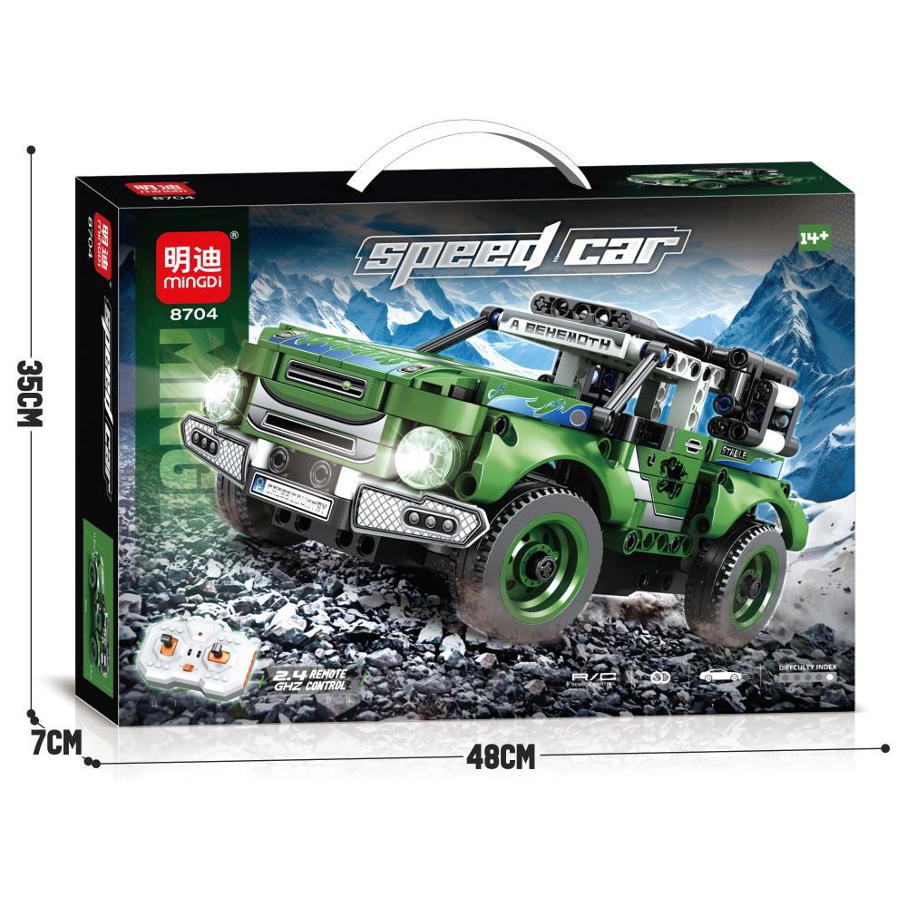 Зеленая радиоуправляемая машина, 4G, наука и технология