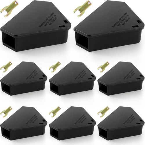 Mouse Bait Station for Outdoor & Indoor with Keys
