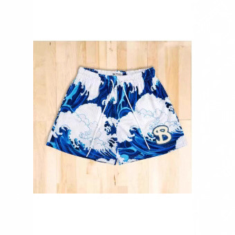 Men's Training Sports Pants, Quick-Drying Mesh Shirts, Knee-Length Basketball Shorts, Running Shorts, Beach Shorts