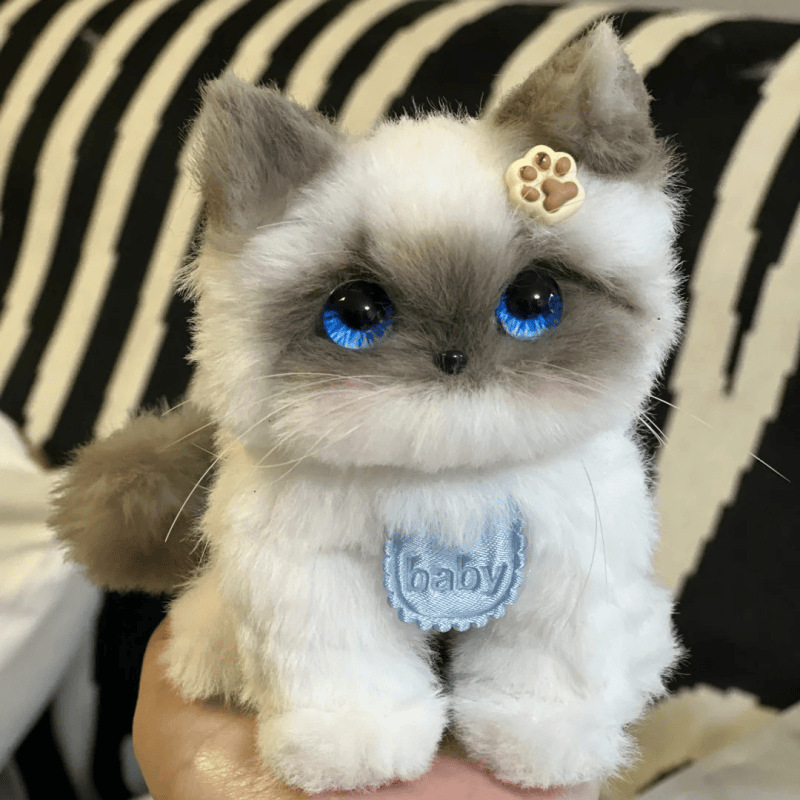 ウサギの毛ねじりスティック子犬手作り DIY 完全な材料パッケージ暗号化された太い毛根人形完成したおもちゃ子供のため|undefined
