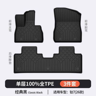 Modelə uyğun ayaqaltı 7, Titanium 3, and Leopard 5 - titanium-7-tpe-foot-pad-single-layer