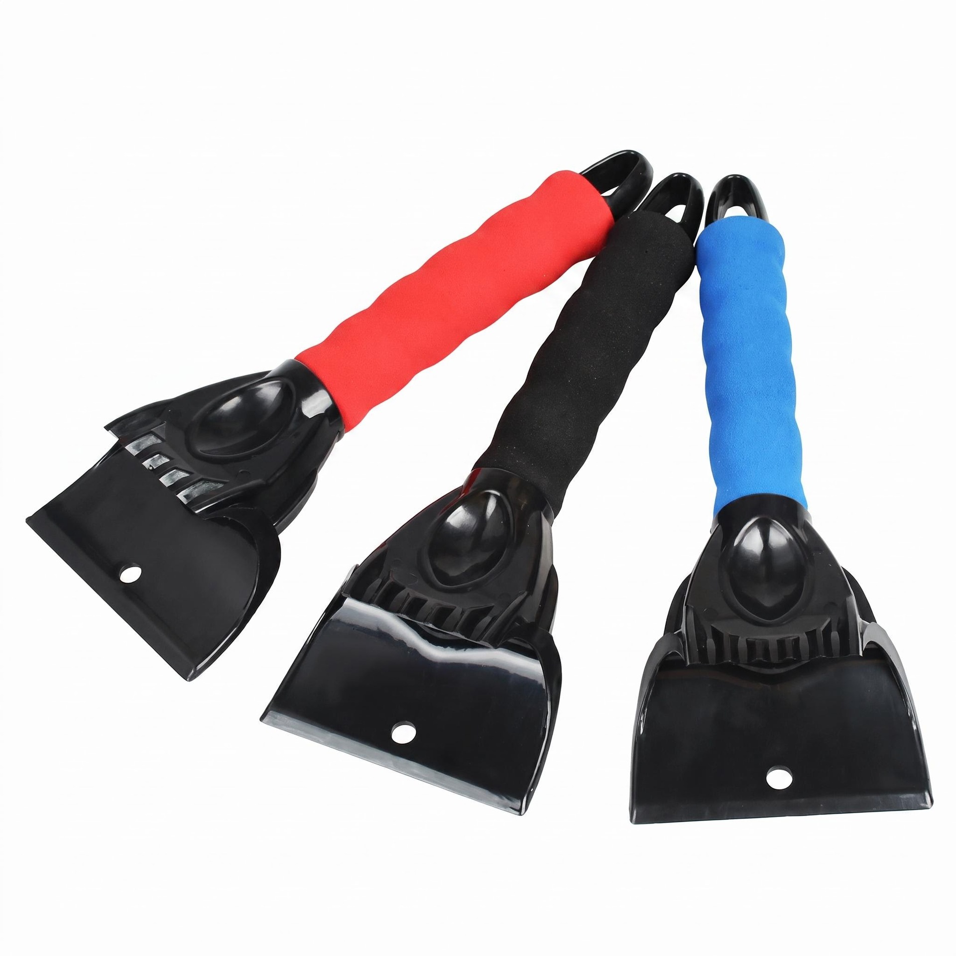Car snow shovel cleaning tool for ice removal and snow clearing, Oxford cloth + fleece warm gloves for car use, car snow shovel