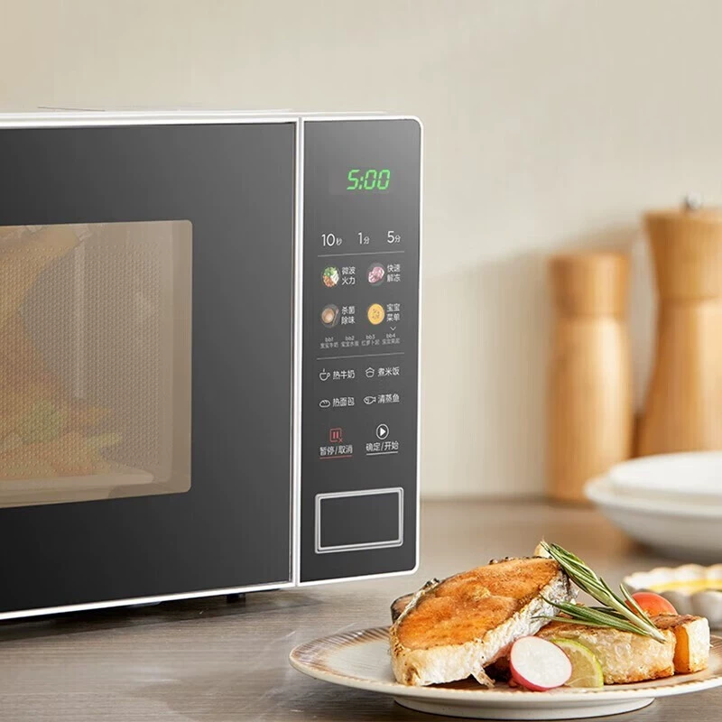 Микроволновая печь (Midea) PM20A2, умная многофункциональная, с поворотным диском и цветным экраном