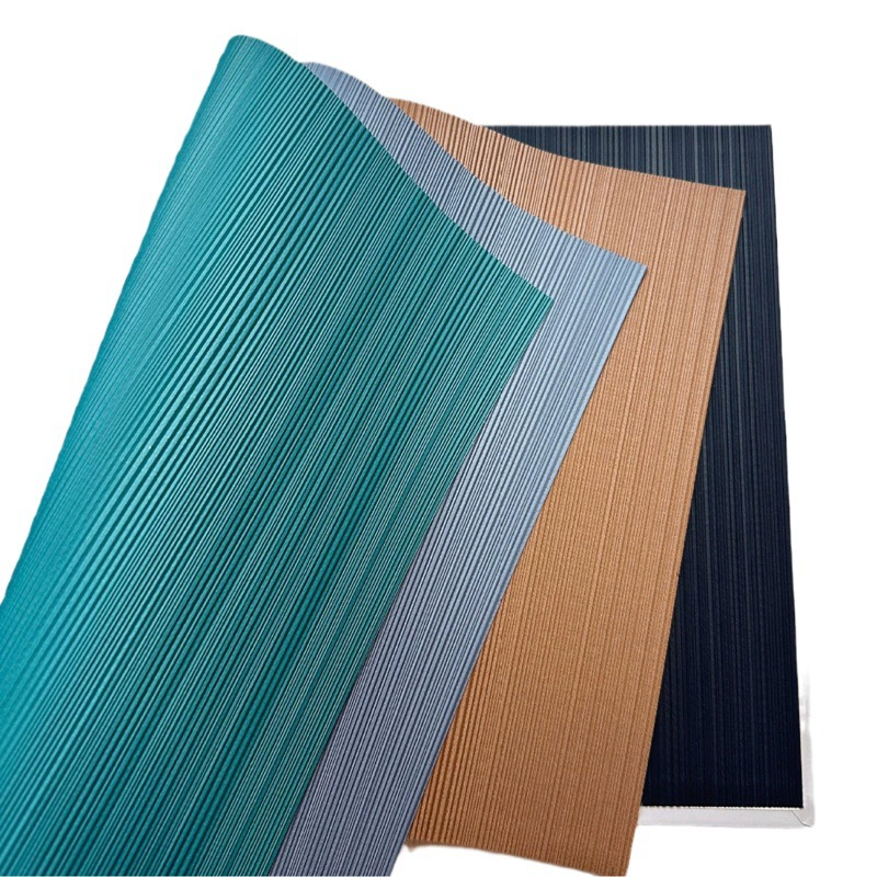 Цветное тонкое полосатое вертикальное покрытие для стен с перекрестным узором на тканевой основе, ПВХ-покрытие для стен для сетевых отелей и офисов, огнестойкое, с трехмерным эффектом 09