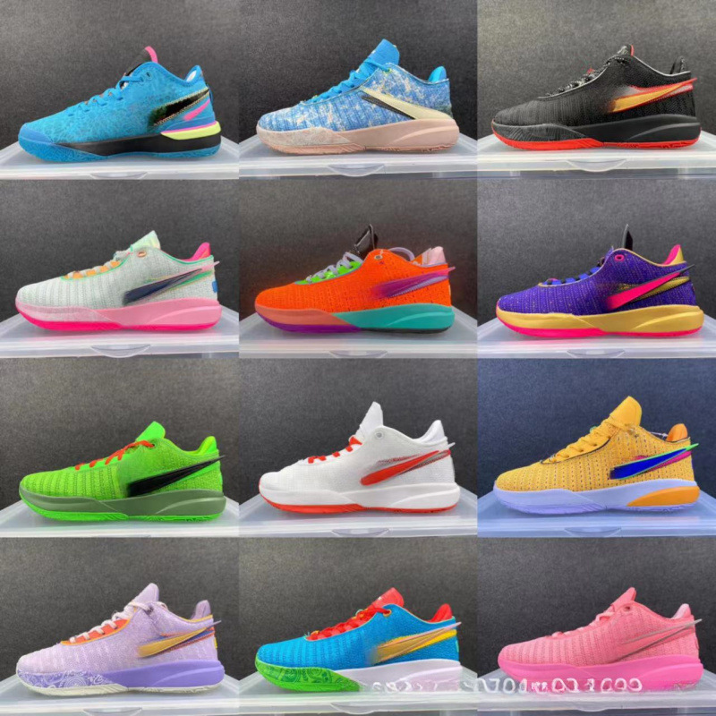 Putian Shoes James Nks21 Generation Basketball Shoes Green Hornet Light Green Pink Purple Red Gold Mesh Breathable Non-Slip Men's and Women's Sports