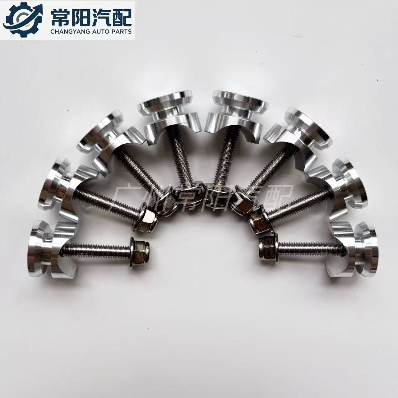In-stock motorcycle side box buckle, aluminum alloy quick-release clip, silent buckle, motorcycle side box fixing buckle, wear-resistant