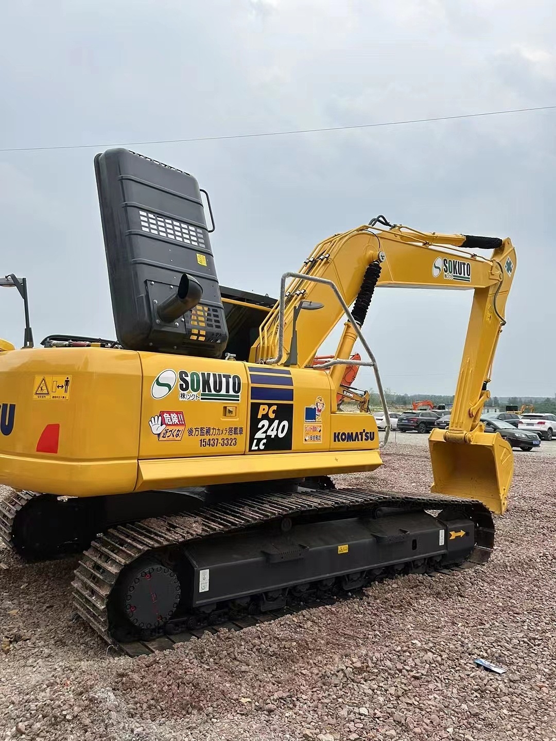 Tratamiento de excavadora de segunda mano importada Komatsu 400 360