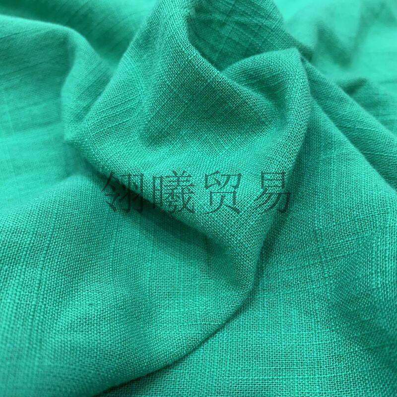 Sand wash cotton imitation linen bamboo 20*60 wash water bamboo imitation linen cotton fabric spring and summer leisure cotton fabric