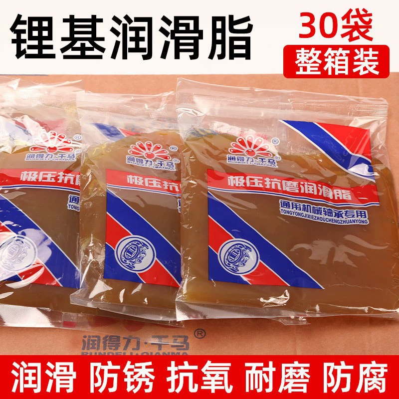 Оптовая продажа универсального литиевого смазочного масла на основе масла национального стандарта 3 # Смазочное масло для высокотемпературных механических подшипников в пакетах