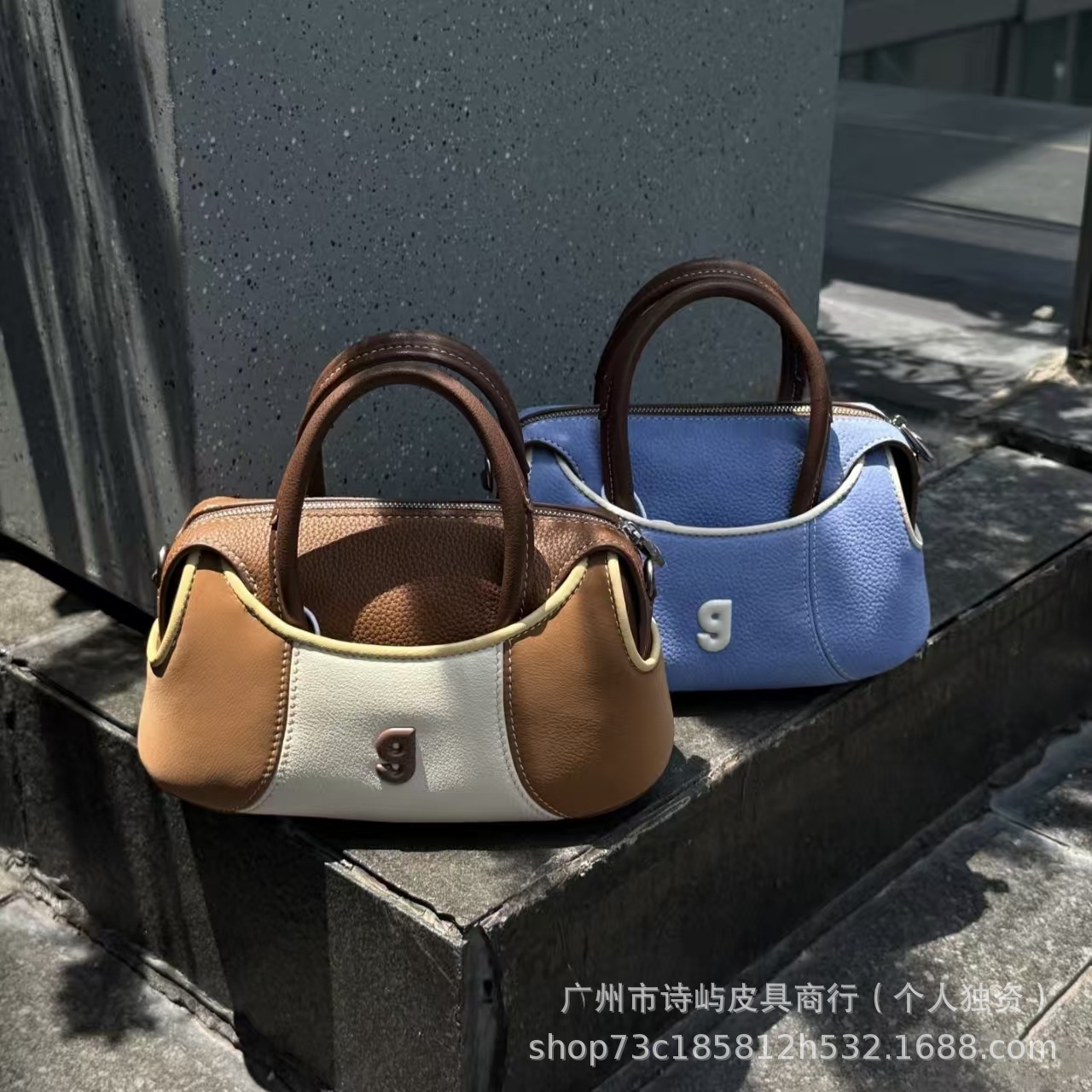 KUNOGIGI New Baseball Boston Bag Mini Original Design Women's Handbag Crossbody Bag - Thumbnail 2