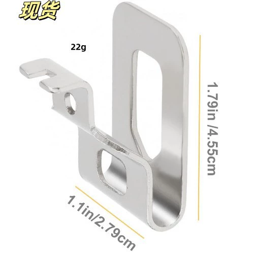 Dewei Dewalt 20V электрический инструмент N268241 инструмент крюк из нержавеющей стали зажим для ремня