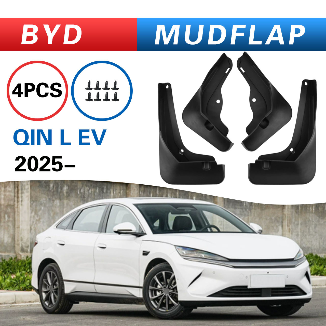 Suitable for Byd Qin L Ev 2025 - Car Mudguards, Foreign Trade, Cross-Border