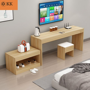 Hotel Furniture Standard Room Hotel Room Express Apartment B&B Tv Cabinet Luggage Cabinet Shoe Cabinet Combination Tv Cabinet