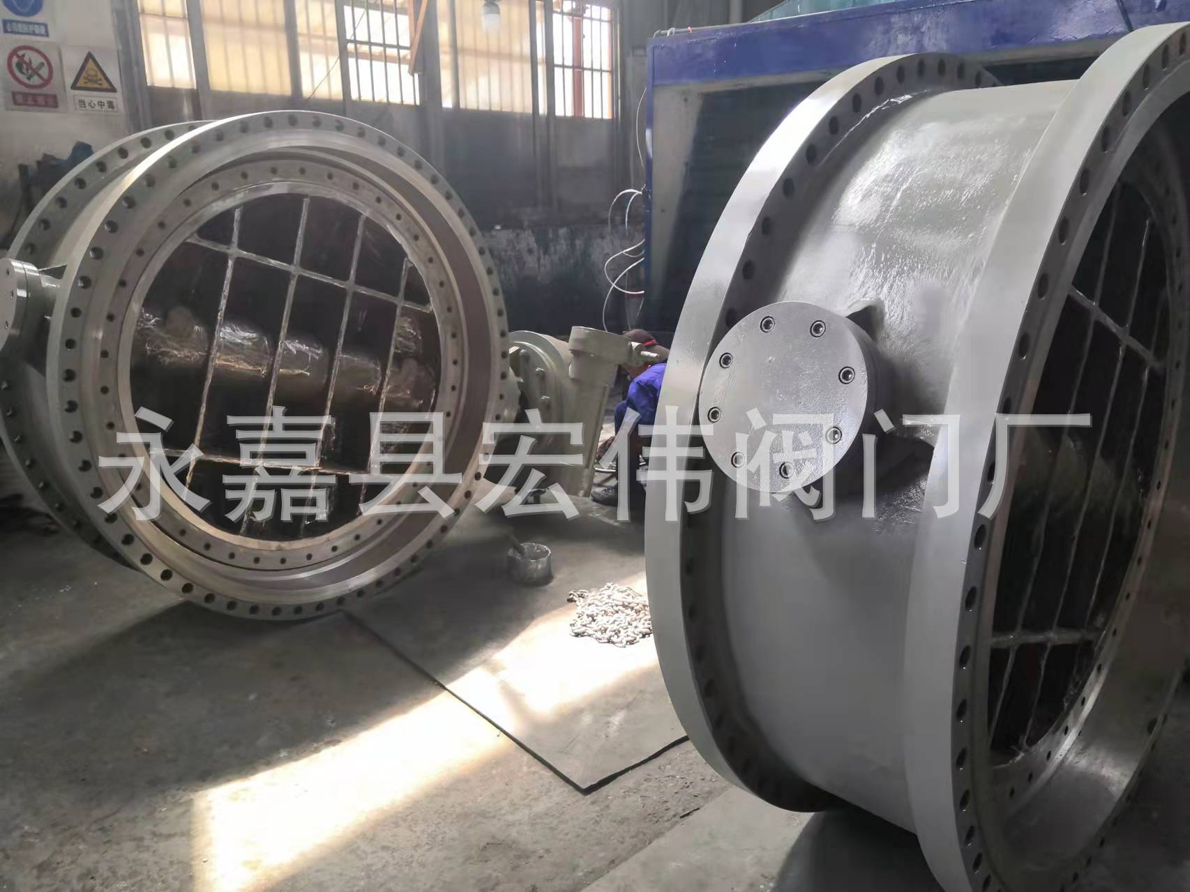 厂家直销 D343H-25C化工法兰蝶阀 DN500铸钢法兰蝶阀