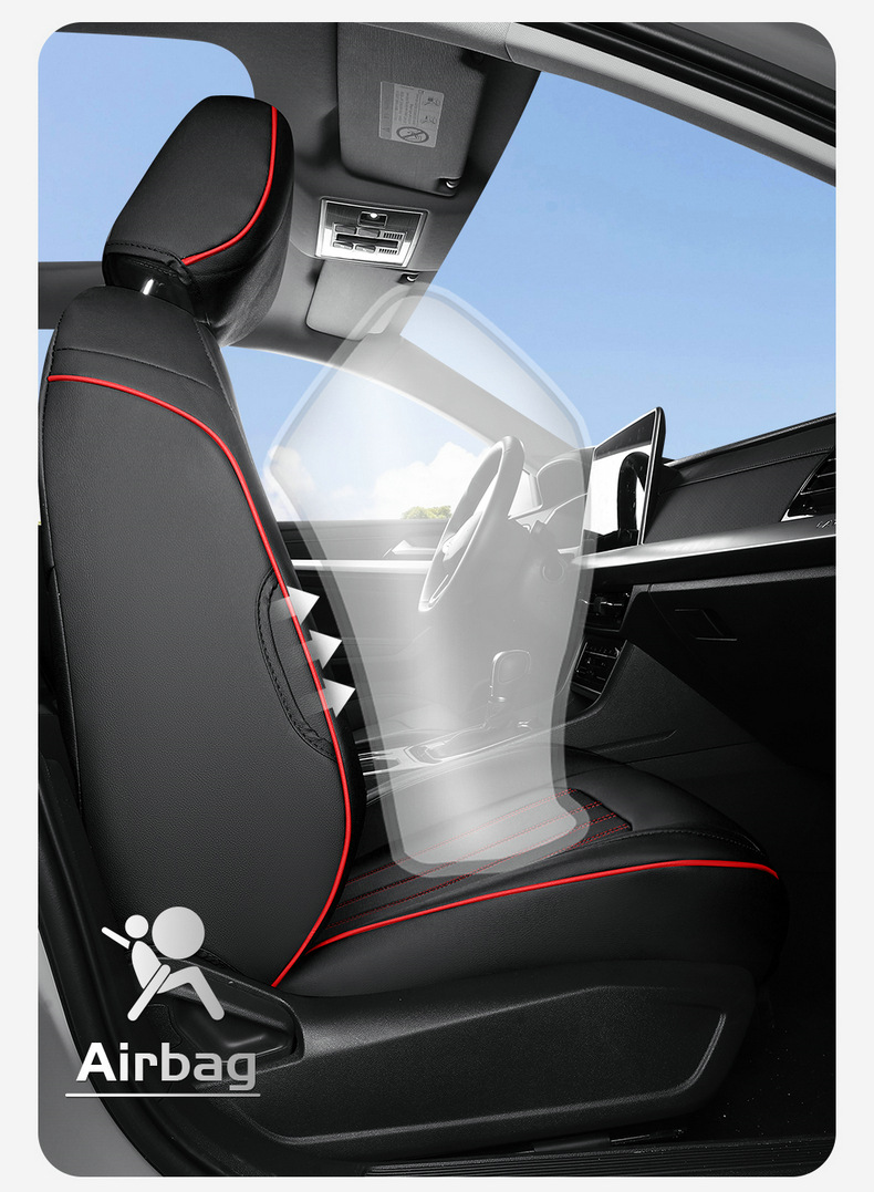 Volkswagen Bora Special Car Seat Cover 19-24 Bora Full Surrounding Seat Cover Four Seasons Universal Leather Cushion