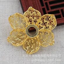 ��Ʒ����ֹ�DIY���巢����ɫͭ��С��˿���չŷ���������B3444