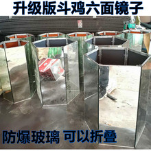 斗鸡训练用品 斗鸡六面镜子 斗鸡镜子 斗鸡镜子 鸡镜子 斗鸡跑镜