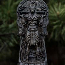 跨境新款 阿努比斯雕像，埃及神祭坛雕像异教异教神坛雕塑树脂摆