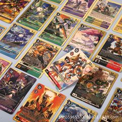 国境を越えた人気のデジモン漫画アニメーション周辺カードボードゲームPVCゲームカード55枚
