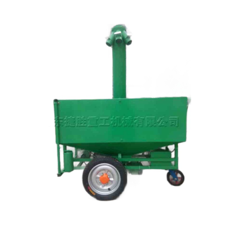 Vehículo de alimentación de cría de aves de corral empujado a mano equipo de alimentación de planta de cría eléctrica para alimentación de pollos