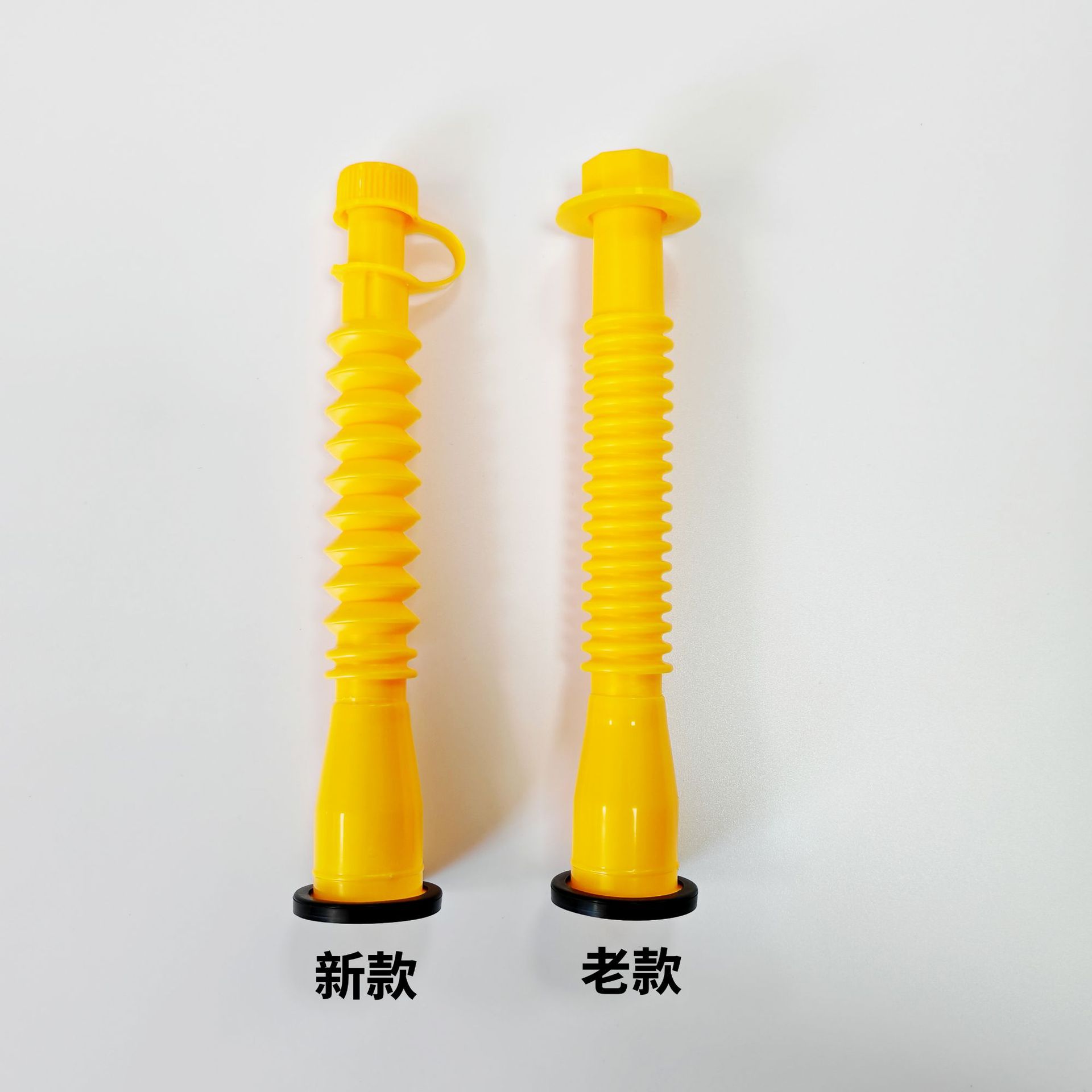 Cross-border car self-driving refueling pipe gallon barrel refueling pipe gas nozzle oil pot cap matching telescopic threaded pipe belt