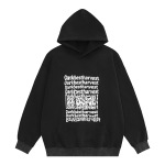 潮牌代工品牌源头厂家复古做旧字母印花宽松长袖连帽卫衣男女情侣