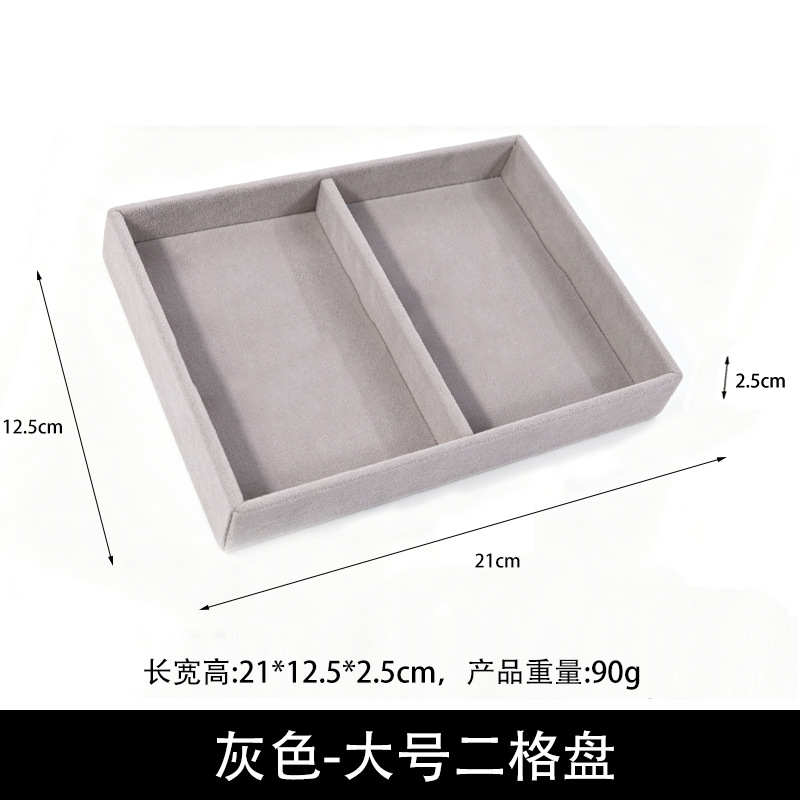 Caja de joyería en stock Caja de almacenamiento Caja de exhibición de joyería Paleta de joyería Paleta de almacenamiento de anillos de brazalete image 9