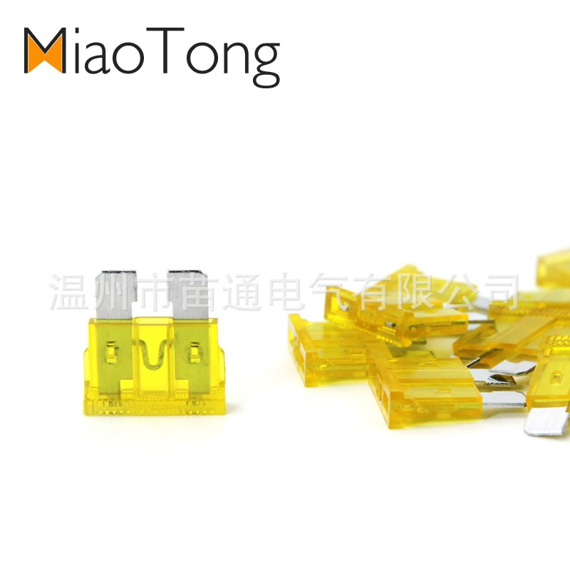 Трансграничный взрывной автомобиль электрический мотоцикл средний номер AUTO цинковый лист вставка автомобильный предохранитель 20A предохранитель