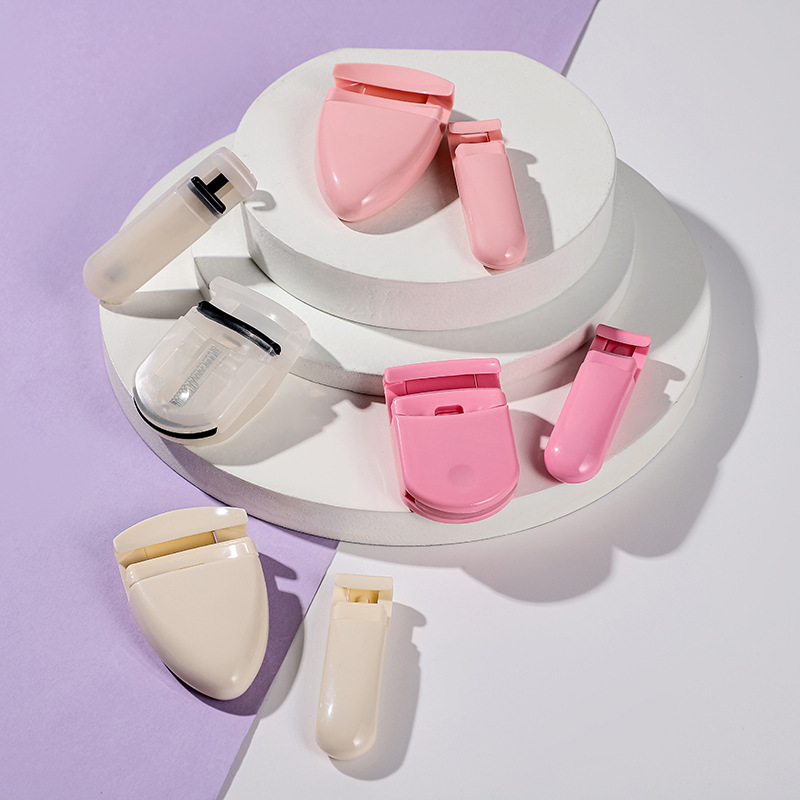 プラスチックまつ毛クリップ巻き上げ长持ちセット太阳花眼まつげ器レディース小型局部ポータブル2个入り|undefined