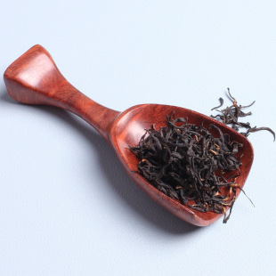 Myanmar rosewood tea shovel solid wooden exquisite teaspoon small wooden spoon tea spoon dividend wooden tea spoon tea shovel