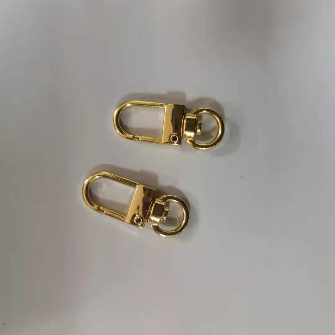Hebilla de 3 Puntos de Aleación de Zinc para Bolsos, Hebilla de Cadena, Hebilla para Joyería, Hebilla para Perros, Hebilla Colgante, Llavero, Hebilla Pequeña de 3 Puntos en Existencia.