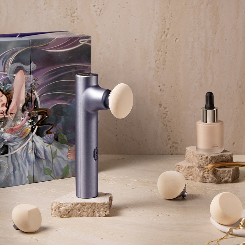 七夕情人节送礼佳品谷心电动粉扑仪上妆仪气垫服帖不卡粉